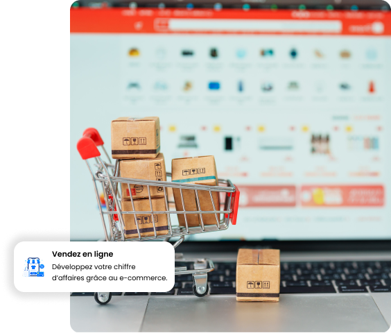 illustratioin site e-commerce