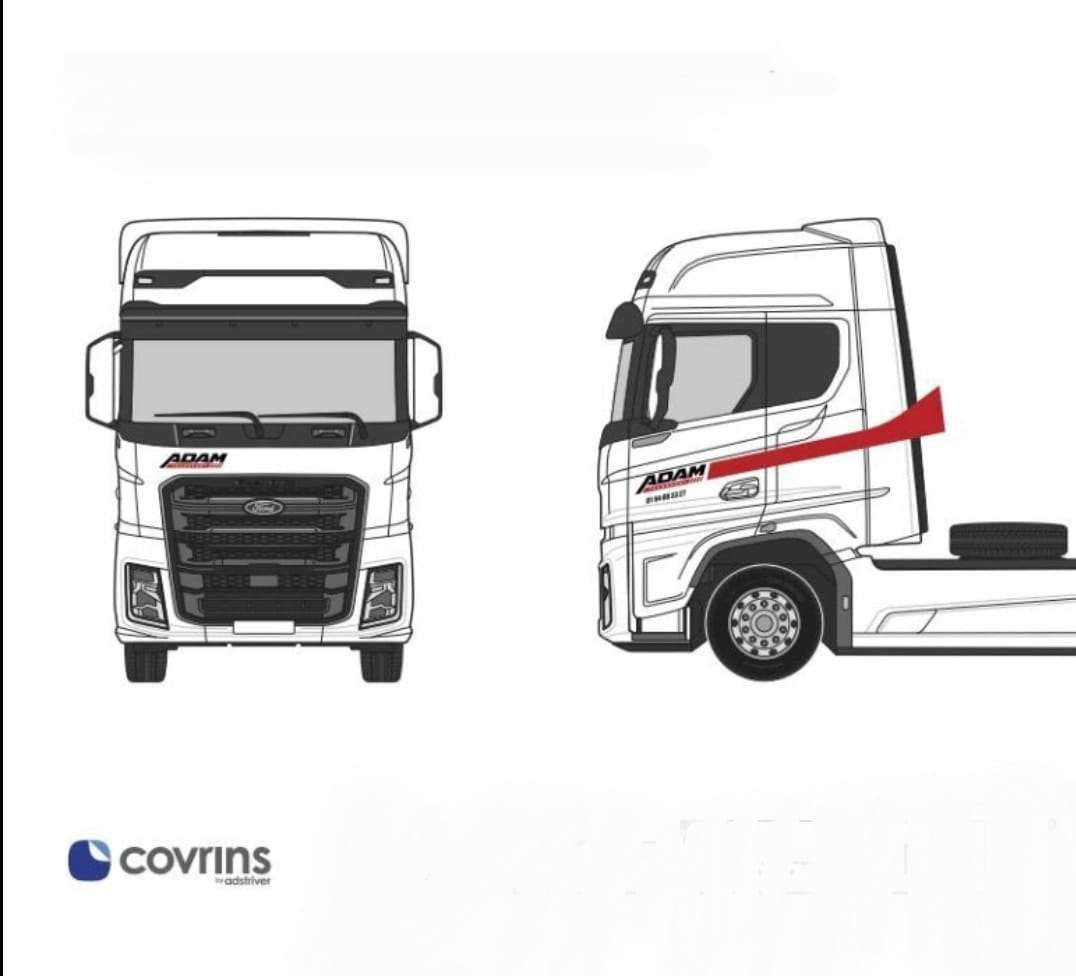 habillage tracteur routier - transporteur
